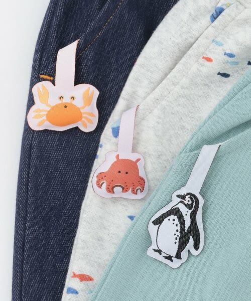petit main / プティマイン その他パンツ | 【接触冷感】海のいきもの7分丈レギンス | 詳細15
