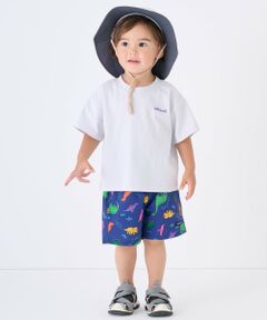 petit main / プティマイン ショート・ハーフ・半端丈パンツ | 【水陸両用】POP柄ハーフパンツ