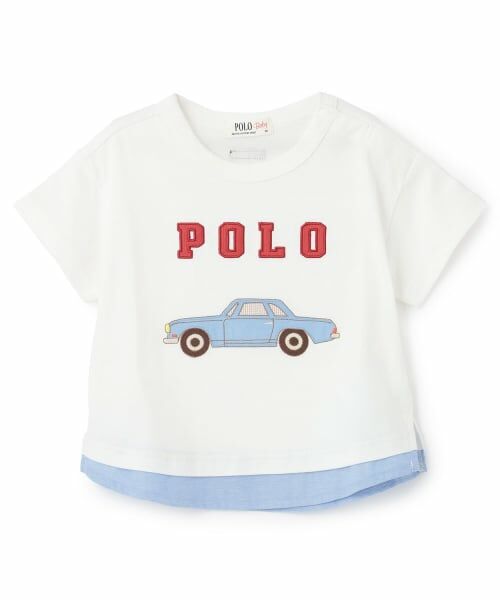 petit main / プティマイン Tシャツ | 【POLO BCS】アップリケ半袖Tシャツ | 詳細10