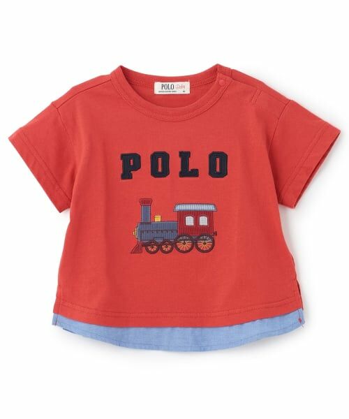 petit main / プティマイン Tシャツ | 【POLO BCS】アップリケ半袖Tシャツ | 詳細11
