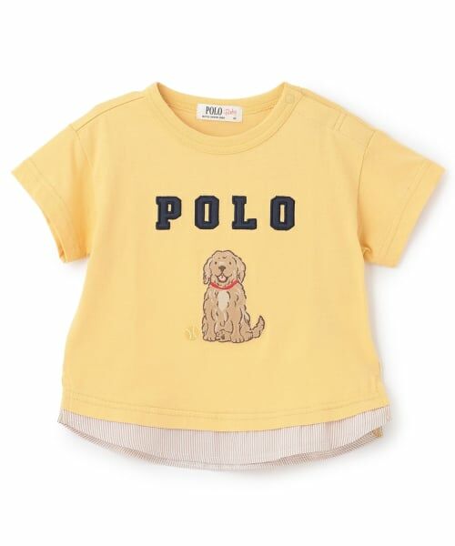 petit main / プティマイン Tシャツ | 【POLO BCS】アップリケ半袖Tシャツ | 詳細13