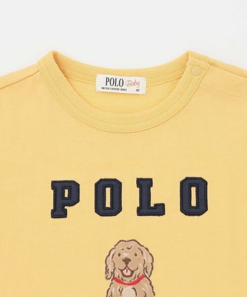 petit main / プティマイン Tシャツ | 【POLO BCS】アップリケ半袖Tシャツ | 詳細15