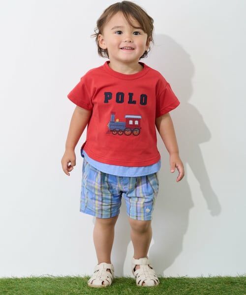petit main / プティマイン Tシャツ | 【POLO BCS】アップリケ半袖Tシャツ | 詳細2