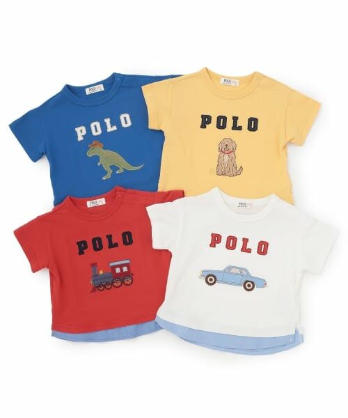 petit main / プティマイン Tシャツ | 【POLO BCS】アップリケ半袖Tシャツ | 詳細22
