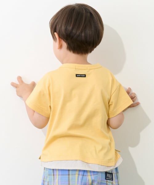 petit main / プティマイン Tシャツ | 【POLO BCS】アップリケ半袖Tシャツ | 詳細3