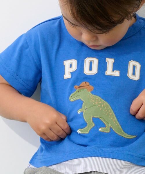 petit main / プティマイン Tシャツ | 【POLO BCS】アップリケ半袖Tシャツ | 詳細6