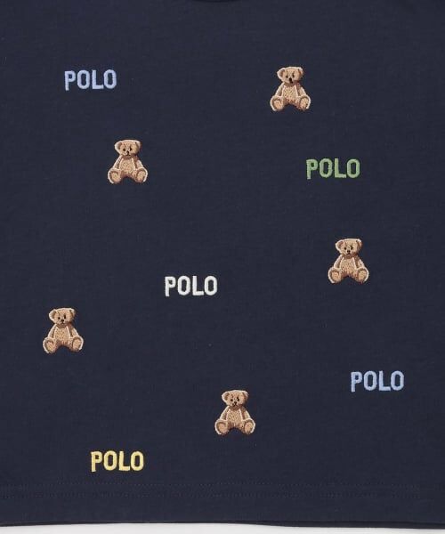 petit main / プティマイン Tシャツ | 【POLO BCS】くま刺しゅう半袖Tシャツ | 詳細13