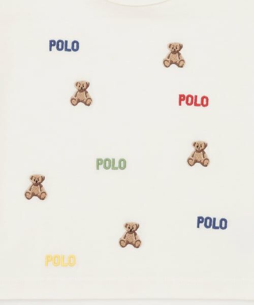 petit main / プティマイン Tシャツ | 【POLO BCS】くま刺しゅう半袖Tシャツ | 詳細14