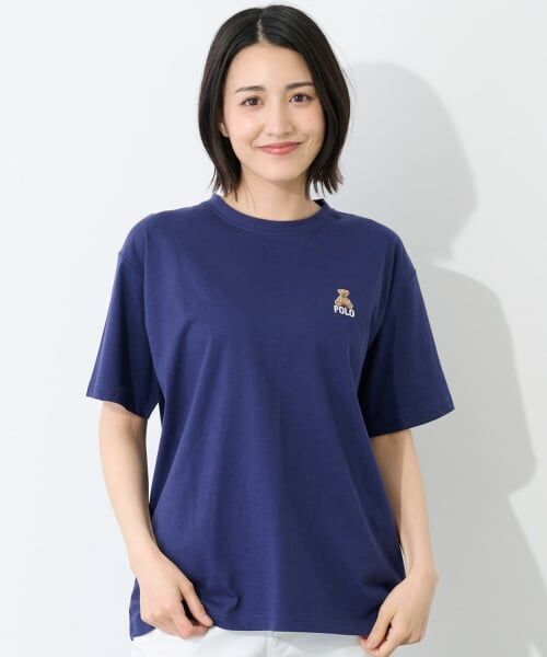 petit main / プティマイン Tシャツ | 【POLO BCS】くま刺しゅう半袖Tシャツ | 詳細7