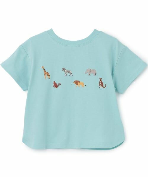 petit main / プティマイン Tシャツ | 【接触冷感】前後で着れる2WAY半袖Tシャツ | 詳細10