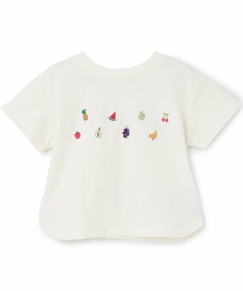 petit main / プティマイン Tシャツ | 【接触冷感】前後で着れる2WAY半袖Tシャツ | 詳細12