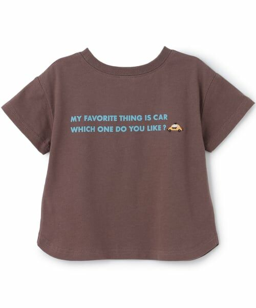 petit main / プティマイン Tシャツ | 【接触冷感】前後で着れる2WAY半袖Tシャツ | 詳細13