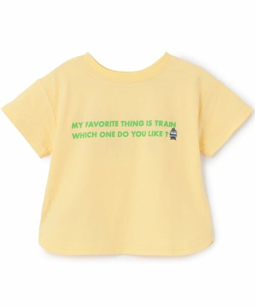 petit main / プティマイン Tシャツ | 【接触冷感】前後で着れる2WAY半袖Tシャツ | 詳細15