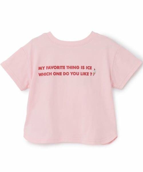 petit main / プティマイン Tシャツ | 【接触冷感】前後で着れる2WAY半袖Tシャツ | 詳細16
