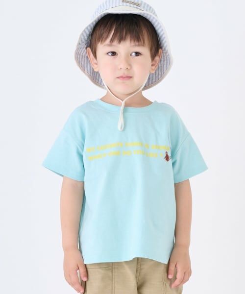 petit main / プティマイン Tシャツ | 【接触冷感】前後で着れる2WAY半袖Tシャツ | 詳細7