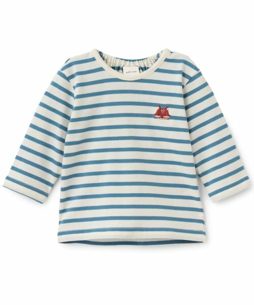 petit main / プティマイン ベビー・キッズウエア | 【プティプラ】長袖Tシャツ(ブルー)