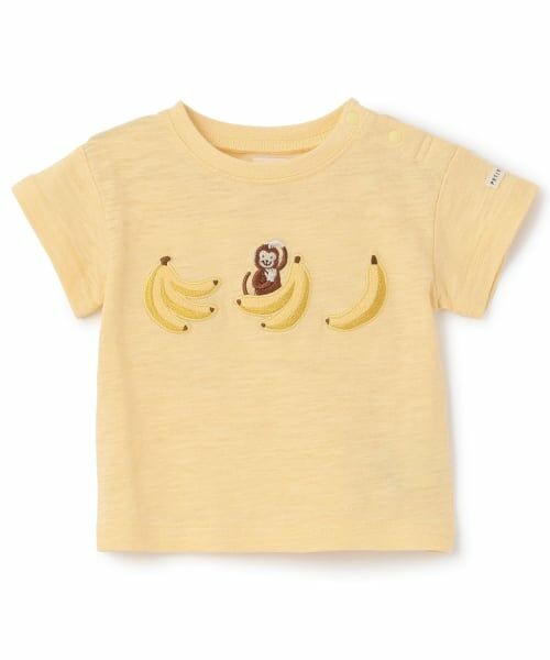 petit main / プティマイン ベビー・キッズウエア | アソートTシャツ（黄）