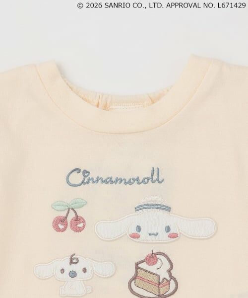 petit main / プティマイン Tシャツ | 【サンリオキャラクターズ/冷感】チュールドッキング半袖Tシャツ | 詳細6