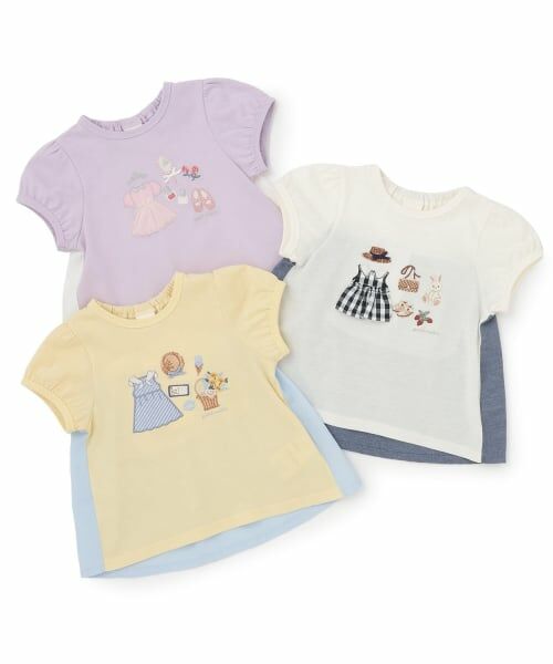 petit main / プティマイン Tシャツ | 【接触冷感】なつのおめかし半袖T | 詳細19