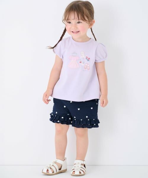petit main / プティマイン Tシャツ | 【接触冷感】なつのおめかし半袖T | 詳細6
