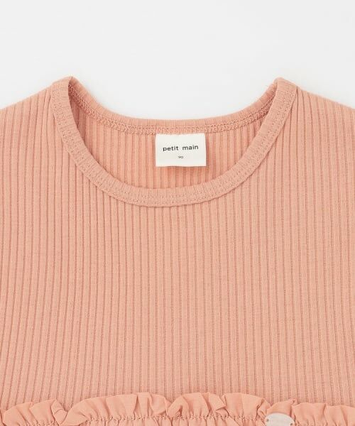 petit main / プティマイン Tシャツ | 【接触冷感】レースドッキングT | 詳細7