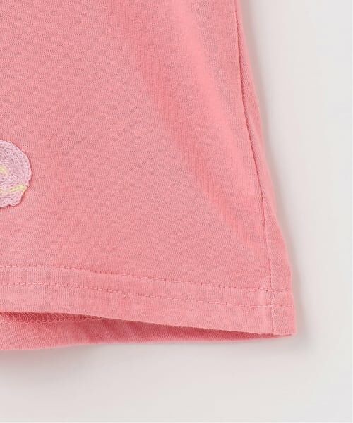 petit main / プティマイン Tシャツ | 【接触冷感】袖フリル刺しゅう半袖Tシャツ | 詳細12