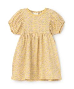 petit main / プティマイン ミニ丈・ひざ丈ワンピース | 【GOODPRICE】カット総柄ワンピース