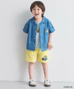 petit main / プティマイン ショート・ハーフ・半端丈パンツ | 【ミニオン】カットハーフパンツ