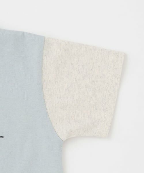 petit main / プティマイン Tシャツ | 【ミニオン】布帛切り替え半袖Tシャツ | 詳細12