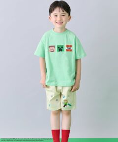 petit main / プティマイン ショート・ハーフ・半端丈パンツ | 【MINECRAFT】刺しゅうハーフパンツ