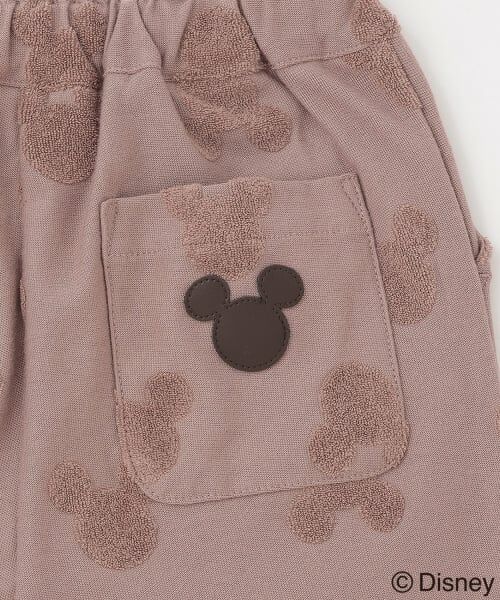 petit main / プティマイン ショート・ハーフ・半端丈パンツ | 【Disney】パイルジャカード柄パンツ | 詳細8