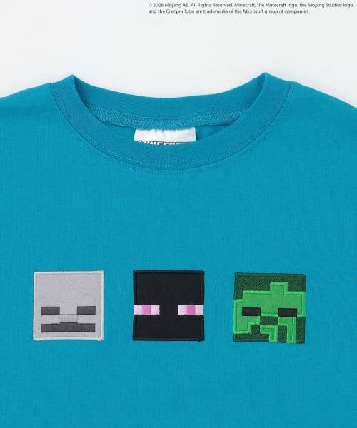 petit main / プティマイン Tシャツ | 【MINECRAFT】アップリケ半袖Tシャツ | 詳細12
