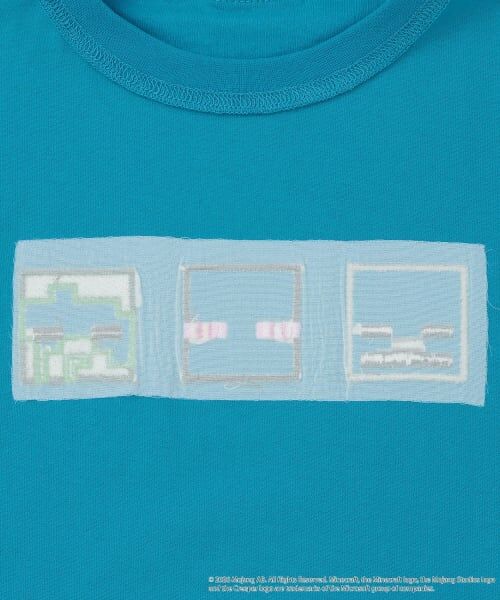 petit main / プティマイン Tシャツ | 【MINECRAFT】アップリケ半袖Tシャツ | 詳細13