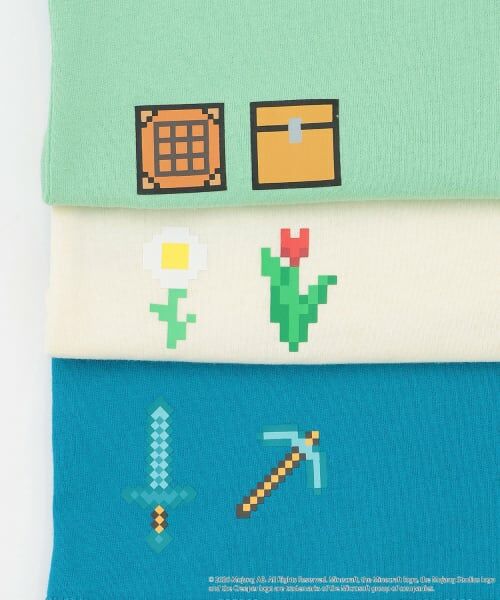 petit main / プティマイン Tシャツ | 【MINECRAFT】アップリケ半袖Tシャツ | 詳細17