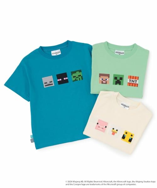 petit main / プティマイン Tシャツ | 【MINECRAFT】アップリケ半袖Tシャツ | 詳細19