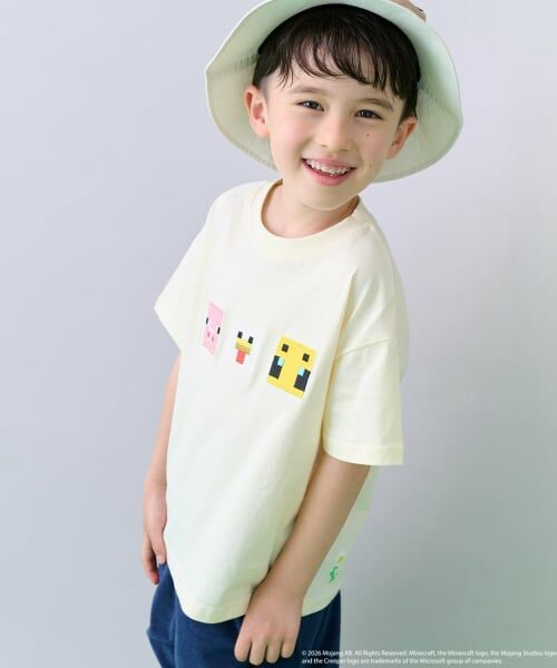 petit main / プティマイン Tシャツ | 【MINECRAFT】アップリケ半袖Tシャツ | 詳細5