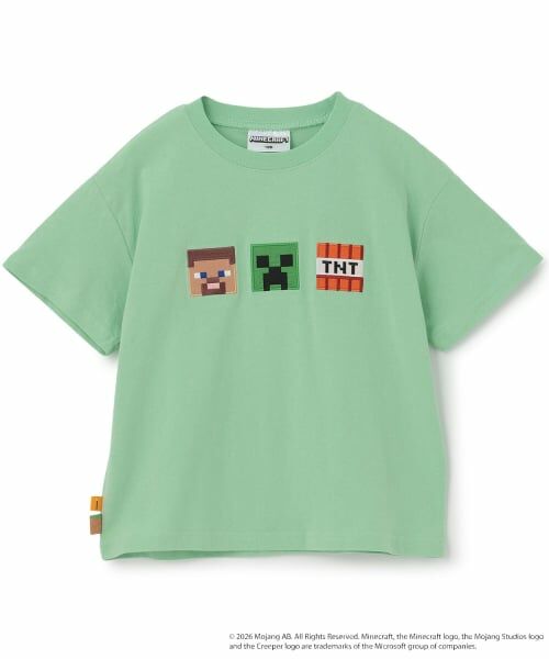 petit main / プティマイン Tシャツ | 【MINECRAFT】アップリケ半袖Tシャツ | 詳細7