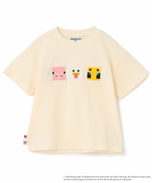 petit main / プティマイン Tシャツ | 【MINECRAFT】アップリケ半袖Tシャツ | 詳細8