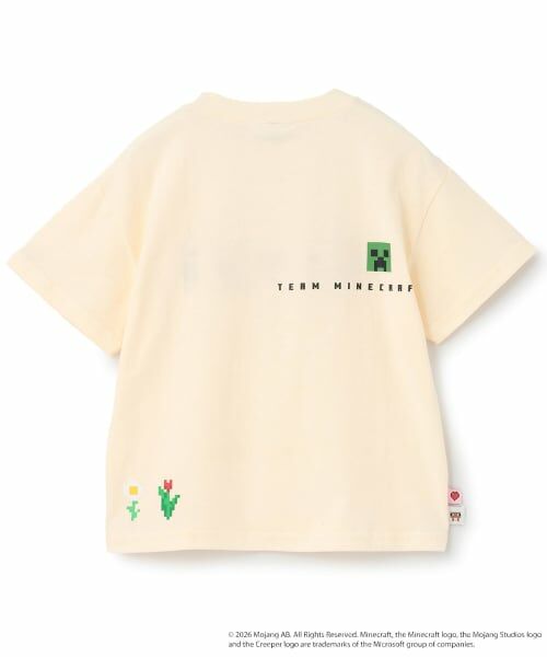 petit main / プティマイン Tシャツ | 【MINECRAFT】アップリケ半袖Tシャツ | 詳細9