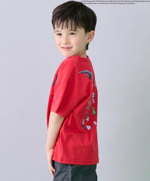 petit main / プティマイン Tシャツ | 【MINECRAFT】刺しゅう半袖Tシャツ | 詳細1