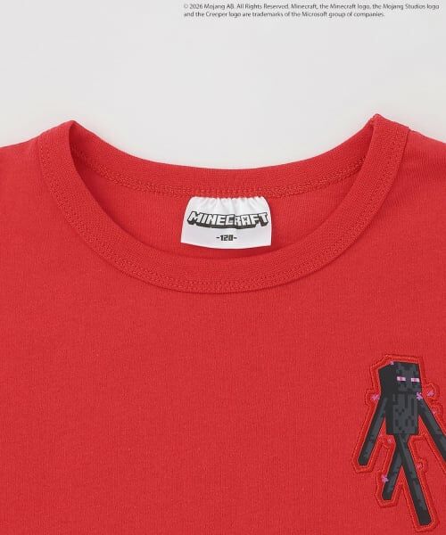 petit main / プティマイン Tシャツ | 【MINECRAFT】刺しゅう半袖Tシャツ | 詳細10