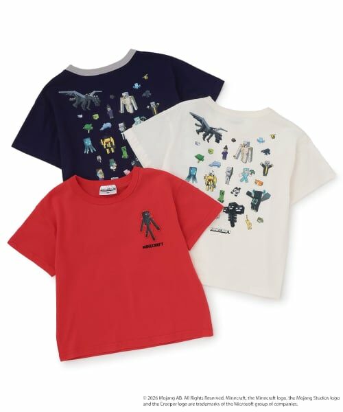 petit main / プティマイン Tシャツ | 【MINECRAFT】刺しゅう半袖Tシャツ | 詳細16
