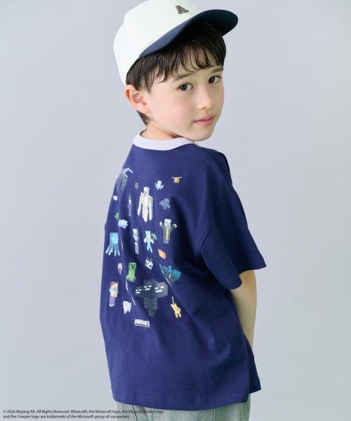 petit main / プティマイン Tシャツ | 【MINECRAFT】刺しゅう半袖Tシャツ | 詳細5