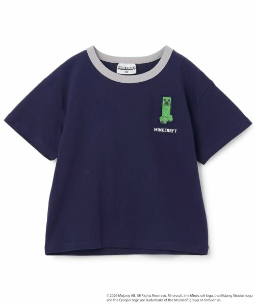 petit main / プティマイン Tシャツ | 【MINECRAFT】刺しゅう半袖Tシャツ | 詳細7