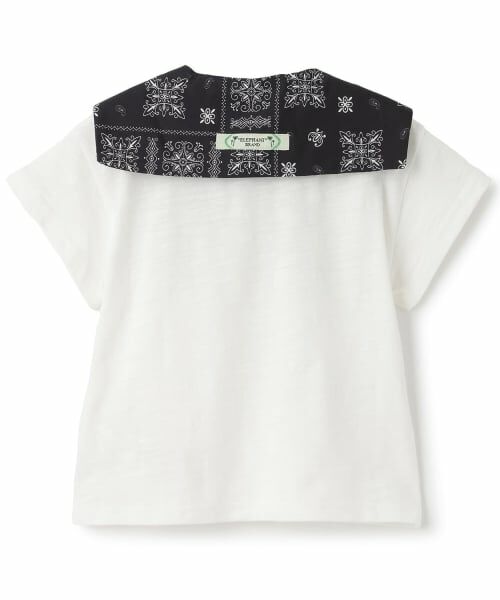 petit main / プティマイン Tシャツ | 【ELEPHANT】セーラー衿取り外し半袖Tシャツ | 詳細7