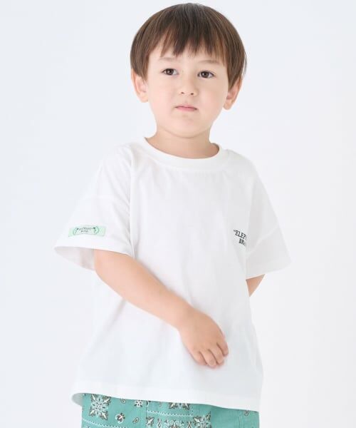 petit main / プティマイン Tシャツ | 【ELEPHANT/リンク】ゆるシルエットKIDS半袖Tシャツ | 詳細2