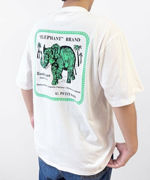 petit main / プティマイン Tシャツ | 【ELEPHANT/リンク】ゆるシルエットKIDS半袖Tシャツ | 詳細6