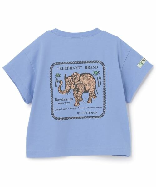 petit main / プティマイン Tシャツ | 【ELEPHANT/リンク】ゆるシルエットKIDS半袖Tシャツ | 詳細9