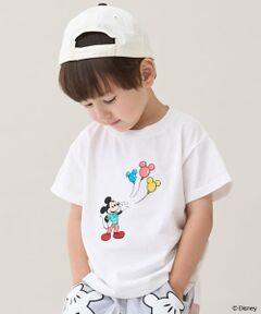 petit main / プティマイン Tシャツ | 【Disney】アソートアップリケ半袖Tシャツ
