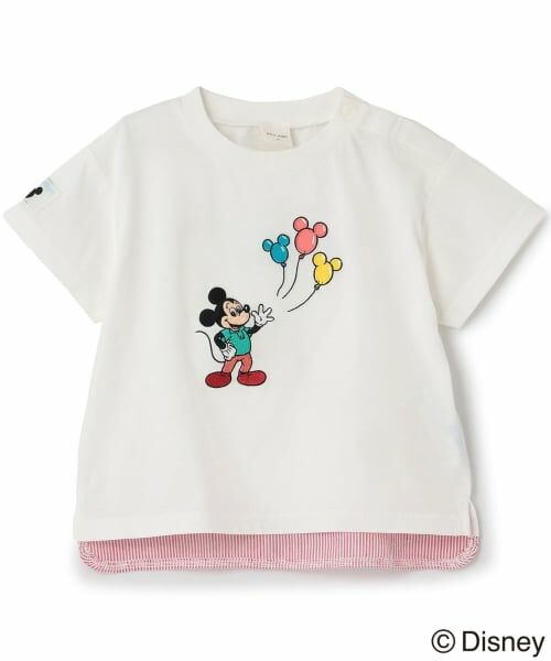 petit main / プティマイン Tシャツ | 【Disney】アソートアップリケ半袖Tシャツ | 詳細12